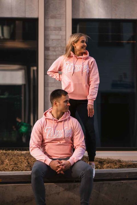 Hoodie "Pirados TM 3.0" Rose & White Embroidery