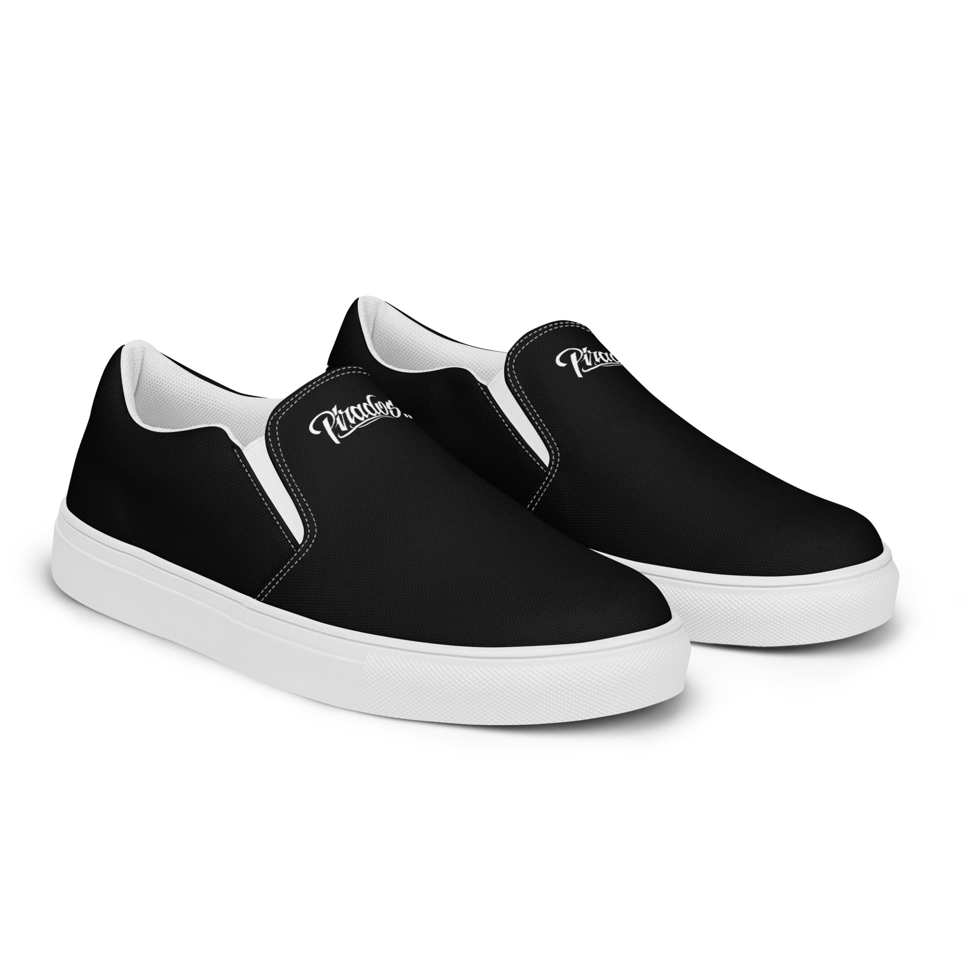Men’s slip-on shoes x Pirados x Black & White – PIRADOS