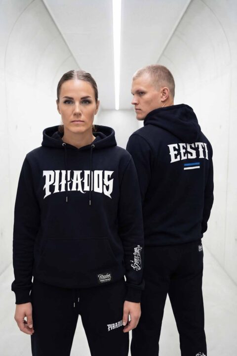 "BLOCK 2.0 x EESTI" -HUPPARI, MUSTA