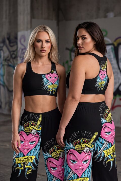 “HEART QUEEN” SUJETADOR DEPORTIVO