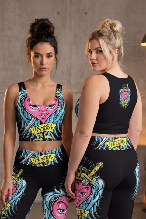 "HEART QUEEN" CROP TOP